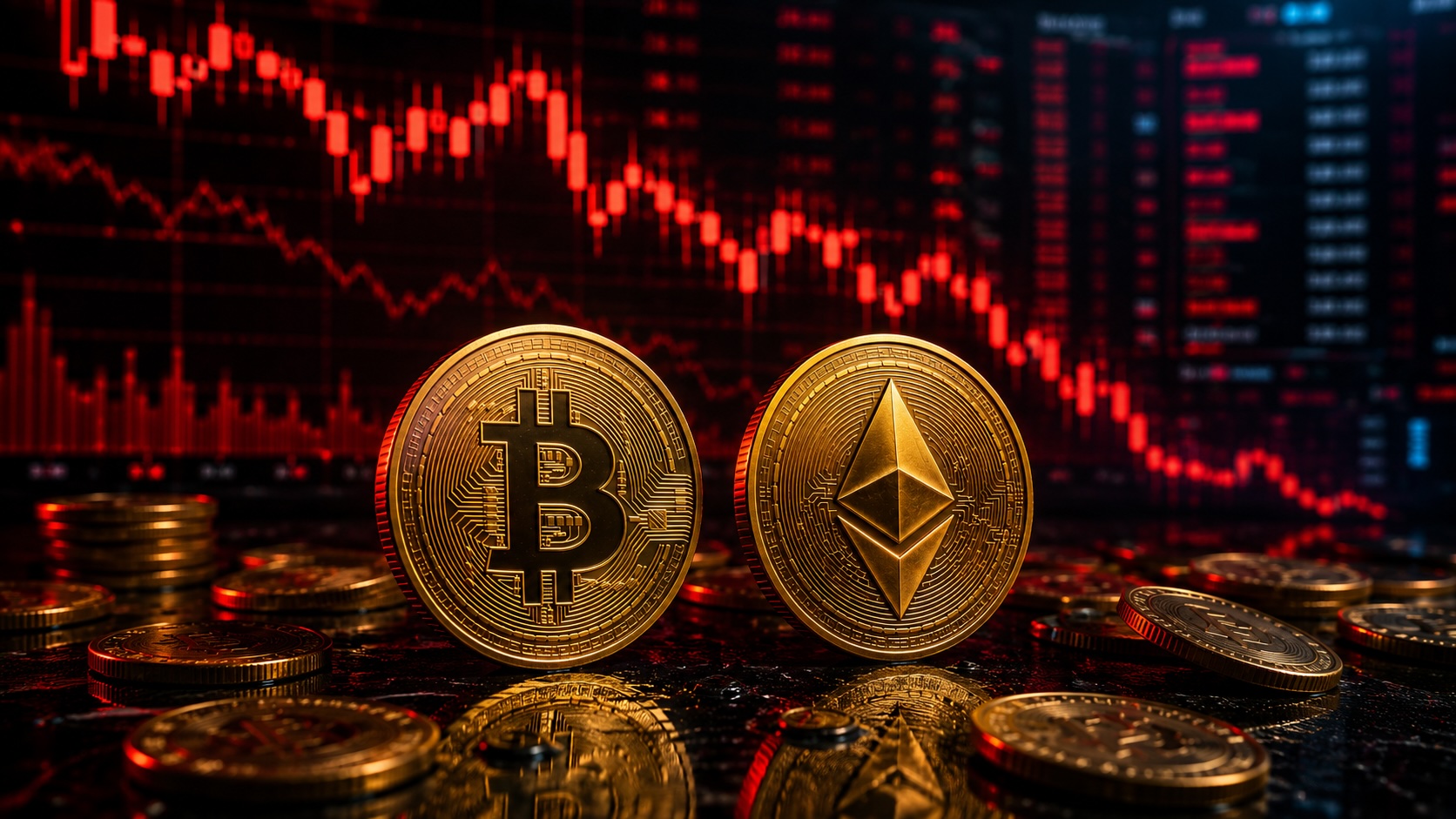 Bitcoin, Ethereum Price Hit New 2026 Lows as Big Tech, AI Sell-Off