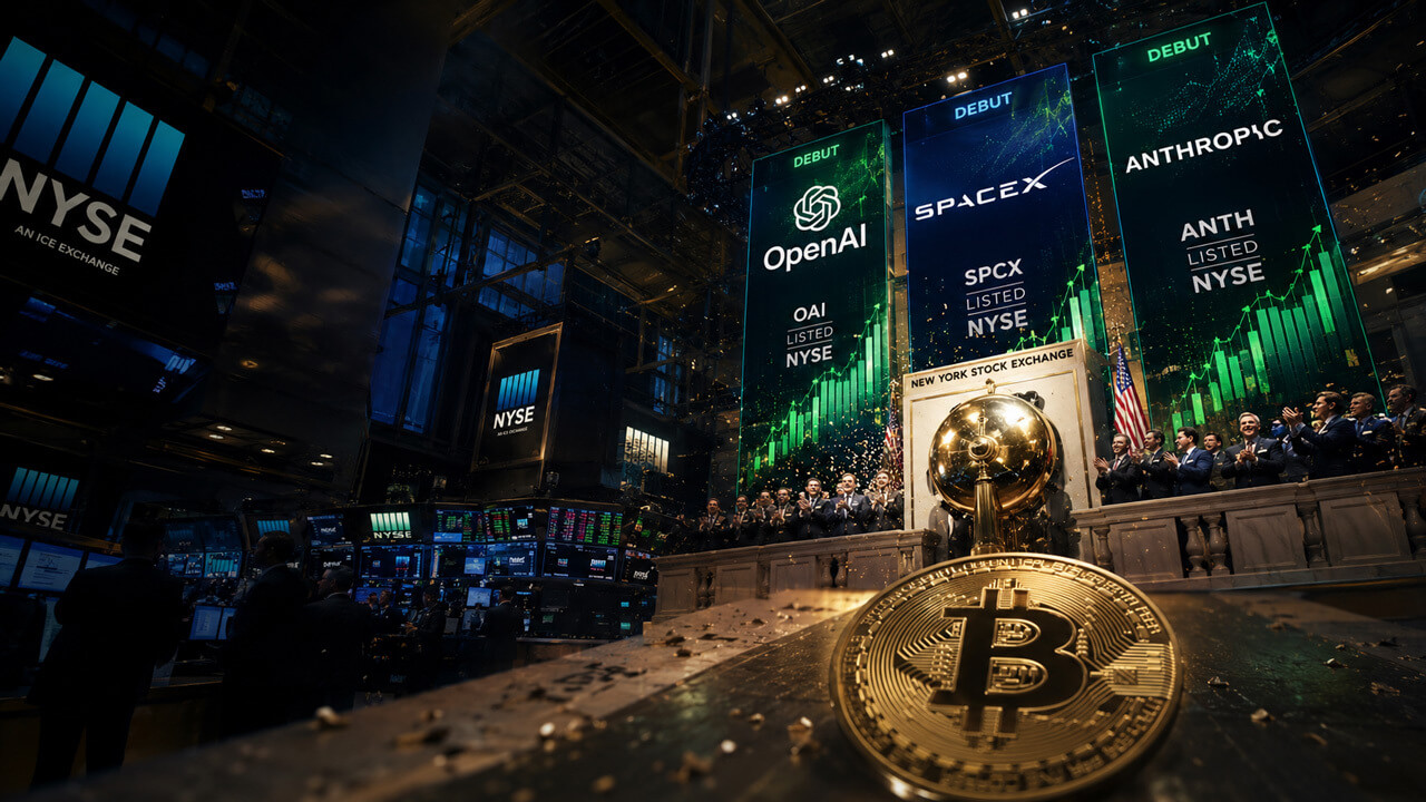 Bitcoin faces a Wall Street test as AI's mega-IPO wave targets the same capital