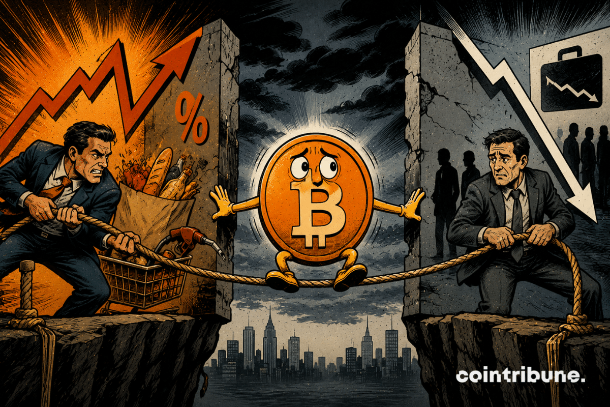 Bitcoin Faces Pressure From Growing Stagflation Fears