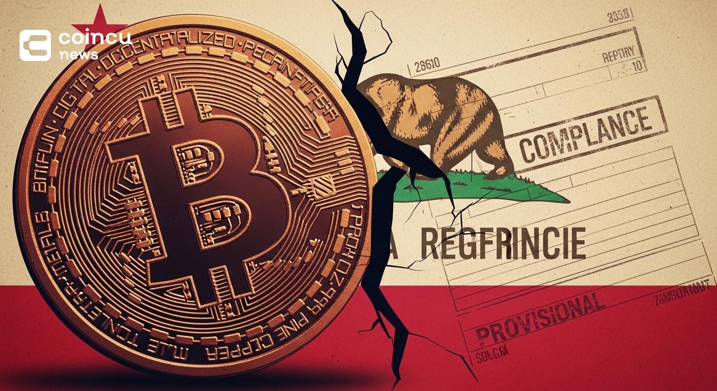Bitcoin faces rules as California extends DFAL to 2026