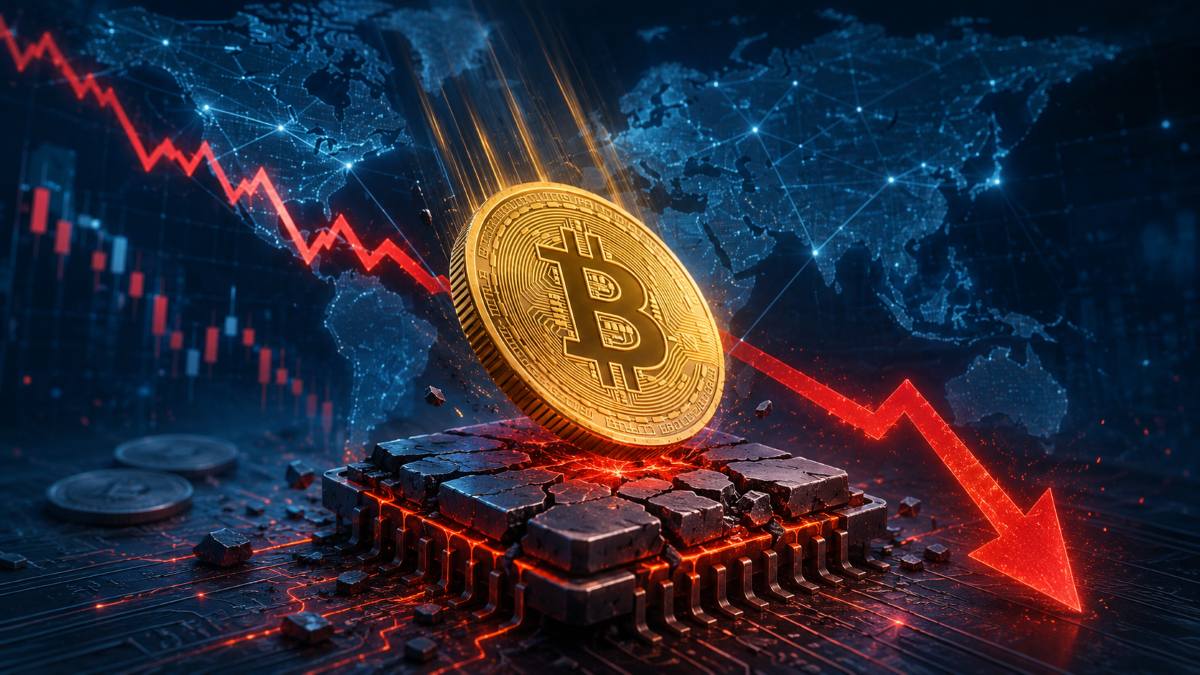 Bitcoin falls to $63K with chip-sector meltdown spreading globally
