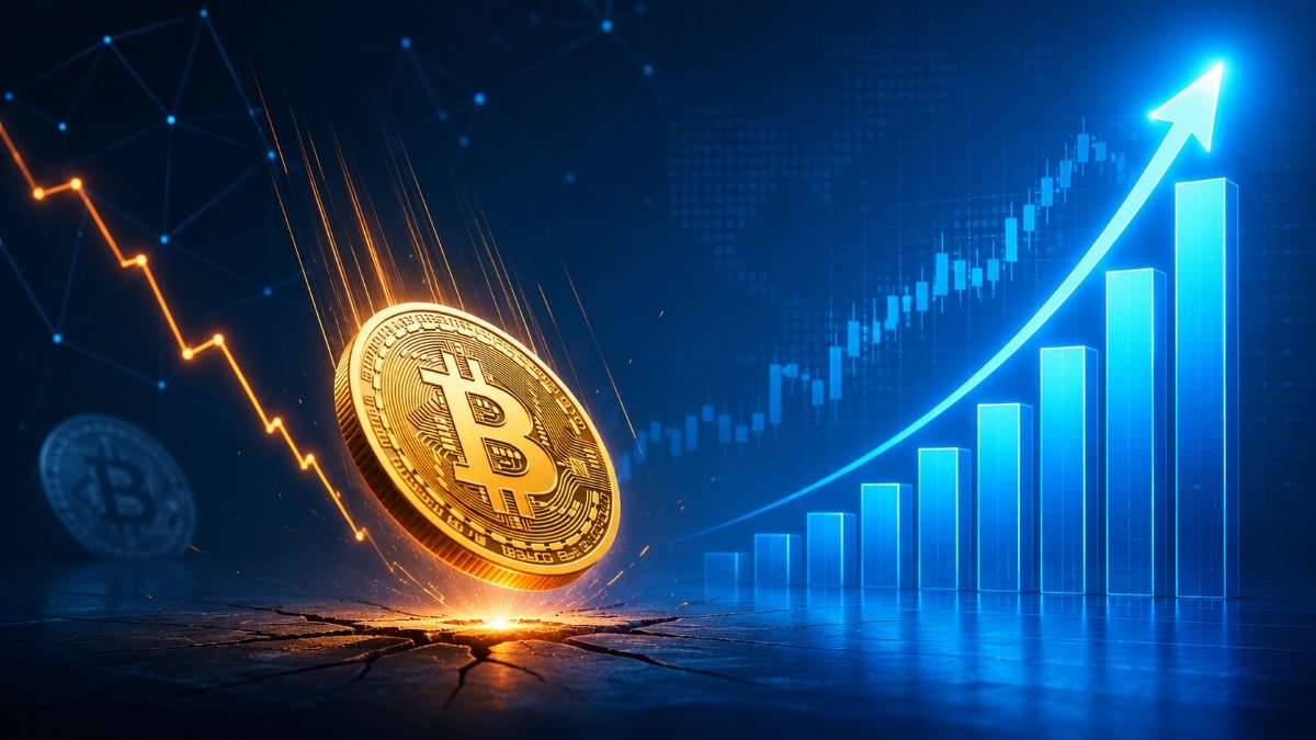 Bitcoin Falls to April Lows While Equities Near Records