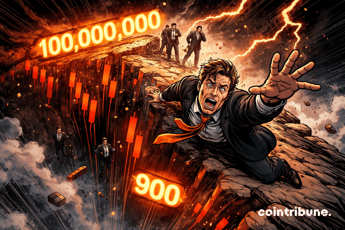 Bitcoin: From 100M$ to 900$, James Wynn's new crash stuns the entire crypto market