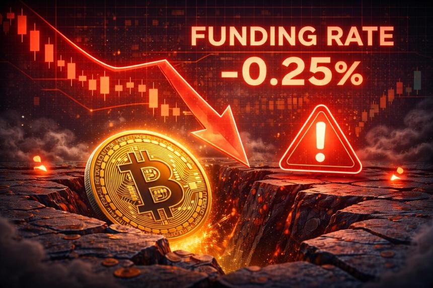 Bitcoin Funding Rate Enters Deep Negative Territory — What's Next?