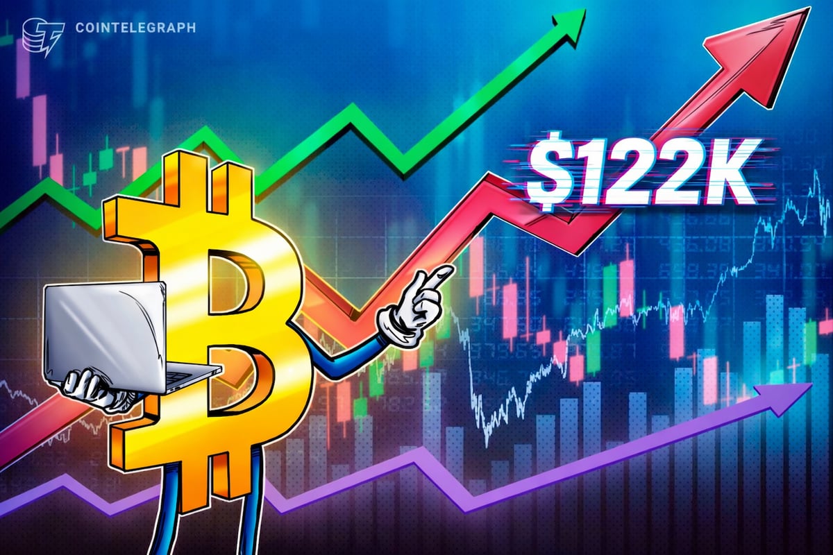 Bitcoin historical price metric sees $122K 'average return' over 10 months