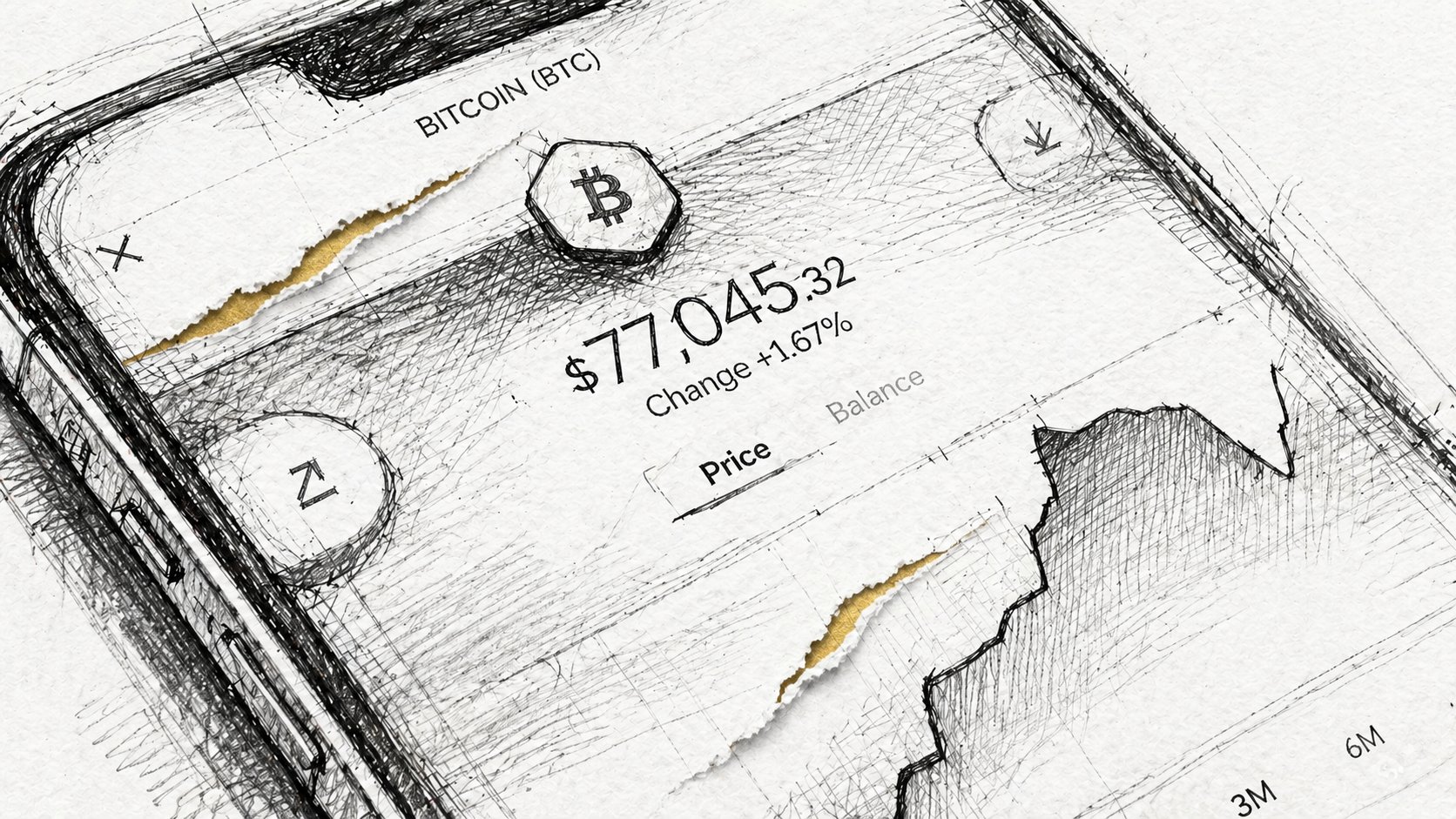 Bitcoin Holds Near $77,000 as Trump Preps Extended Hormuz Blockade and Fed Decision Looms