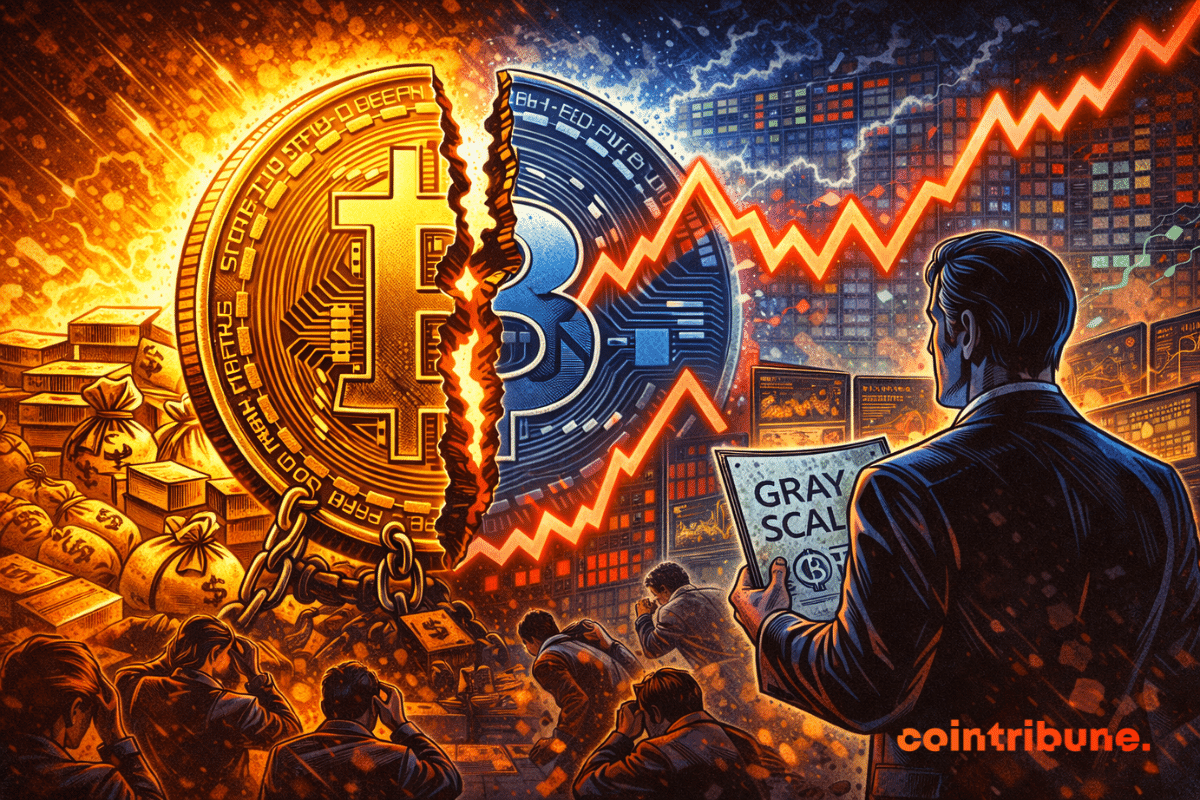 Bitcoin is no longer a safe haven according to Grayscale