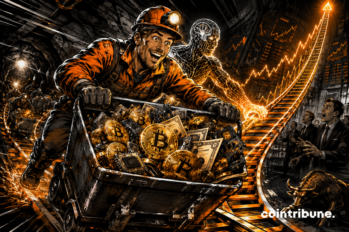 Bitcoin miners' stocks benefit from the AI boom