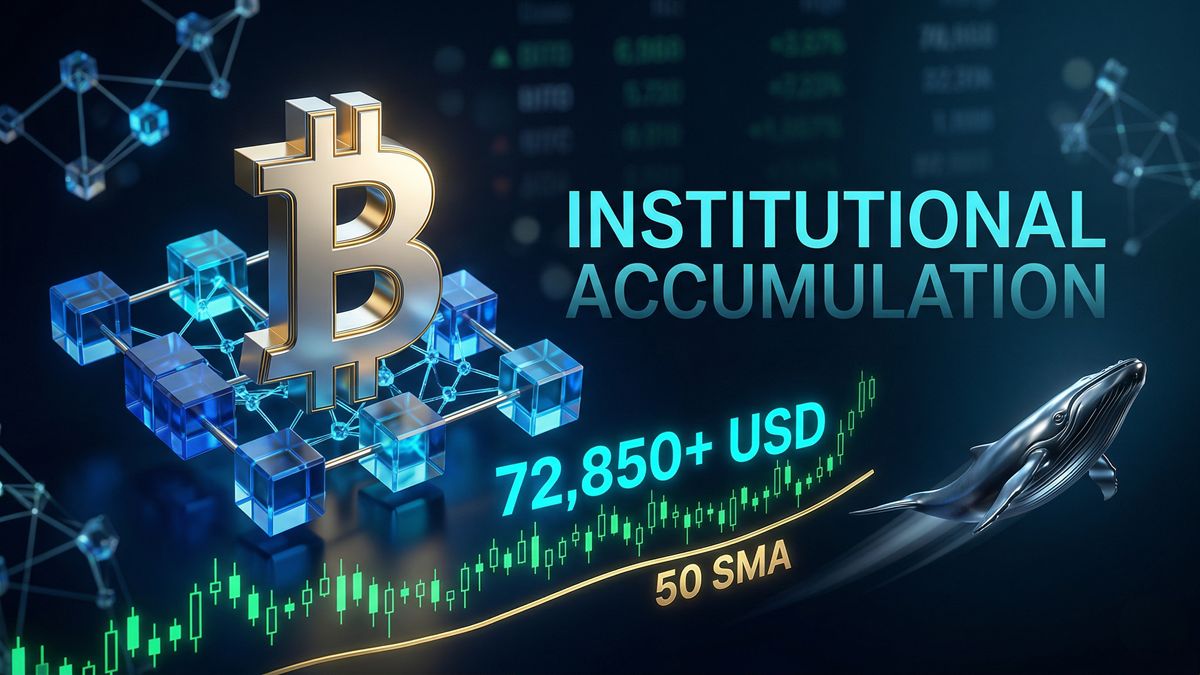 Bitcoin Near $73K as Whale Inflows Drop to 10-Month Lows