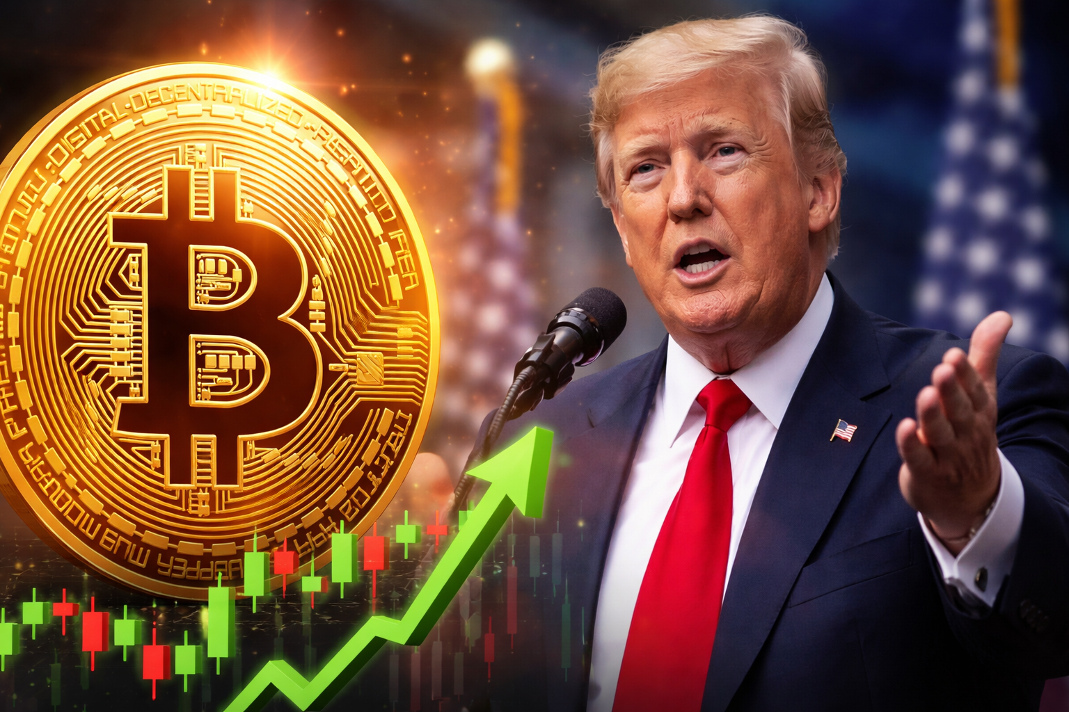 Bitcoin Price Jumps 4% After Trump as Oil Prices Turn Higher - but There's a Catch