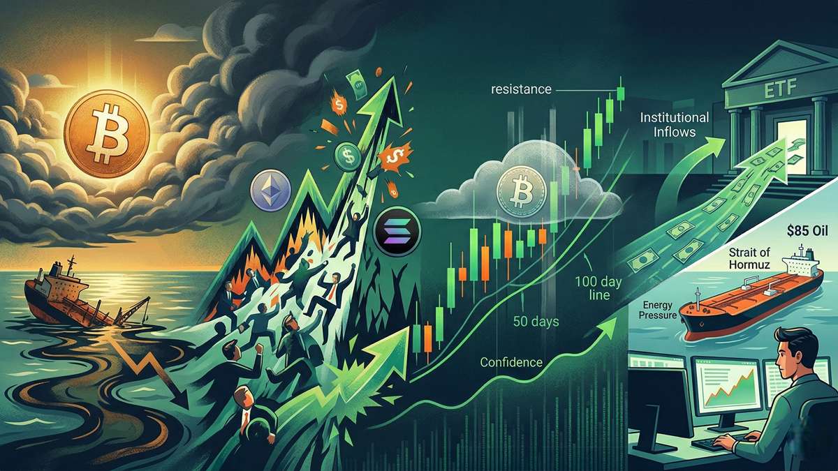 Bitcoin Rises on Ceasefire News, Yet Market Confidence Still Lags