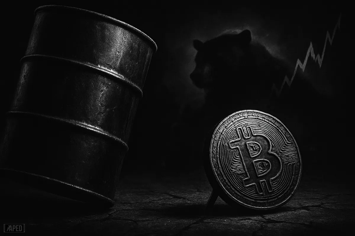 Bitcoin Risk Grows as Oil Tops $105