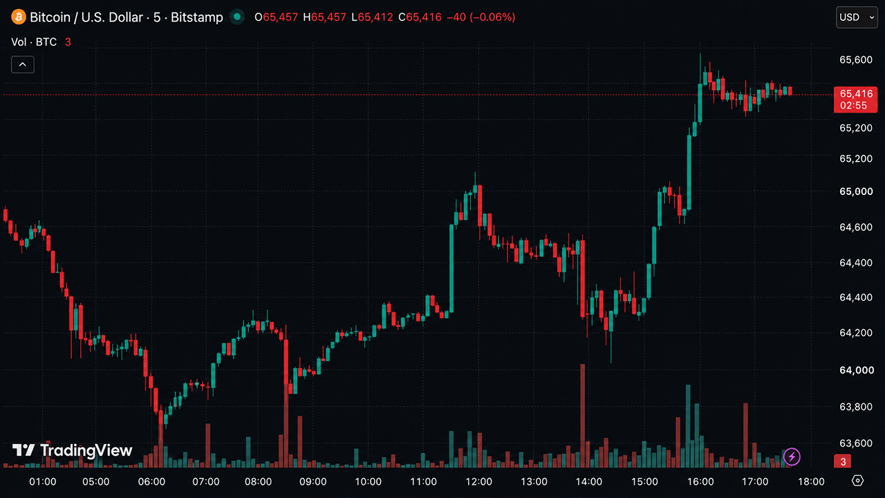 Bitcoin Roars Back Above $65K as Iran War Fails to Break Whale Buying Frenzy