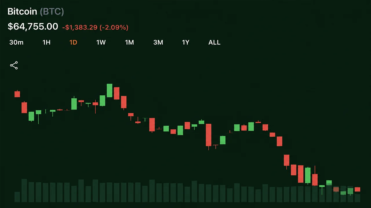 Bitcoin Slides Below $64,700 as Senate CLARITY Act Talks Stall and Oil Tops $101