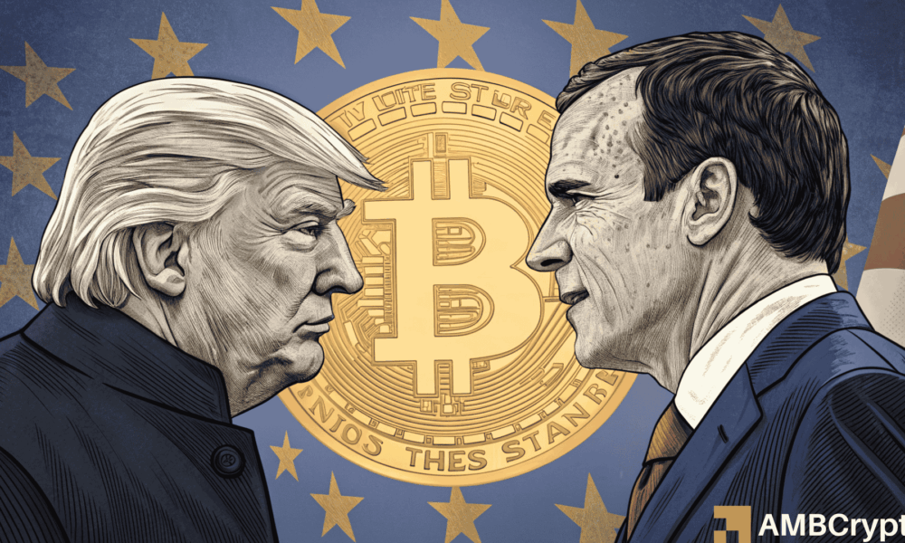 Bitcoin slides below $88k as EU freezes US trade talks over Greenland tensions