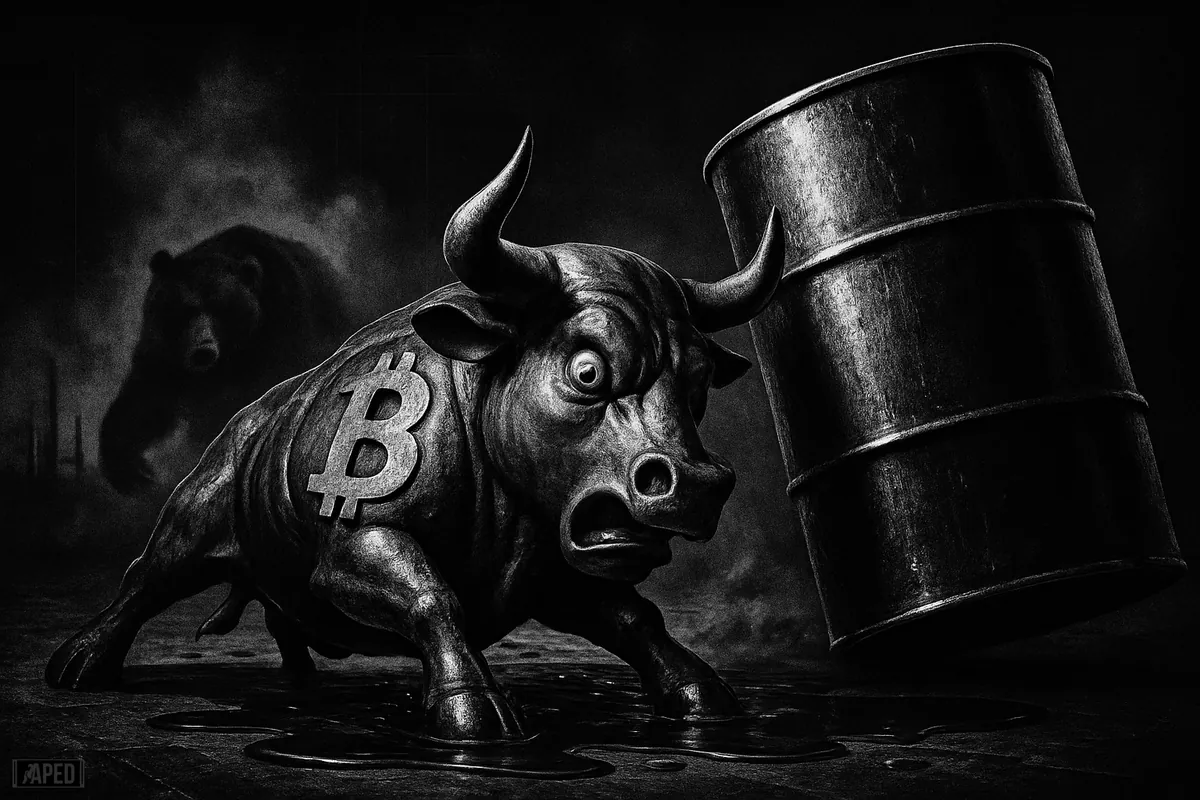 Bitcoin Slips as Iran Tensions Push Oil Past $100