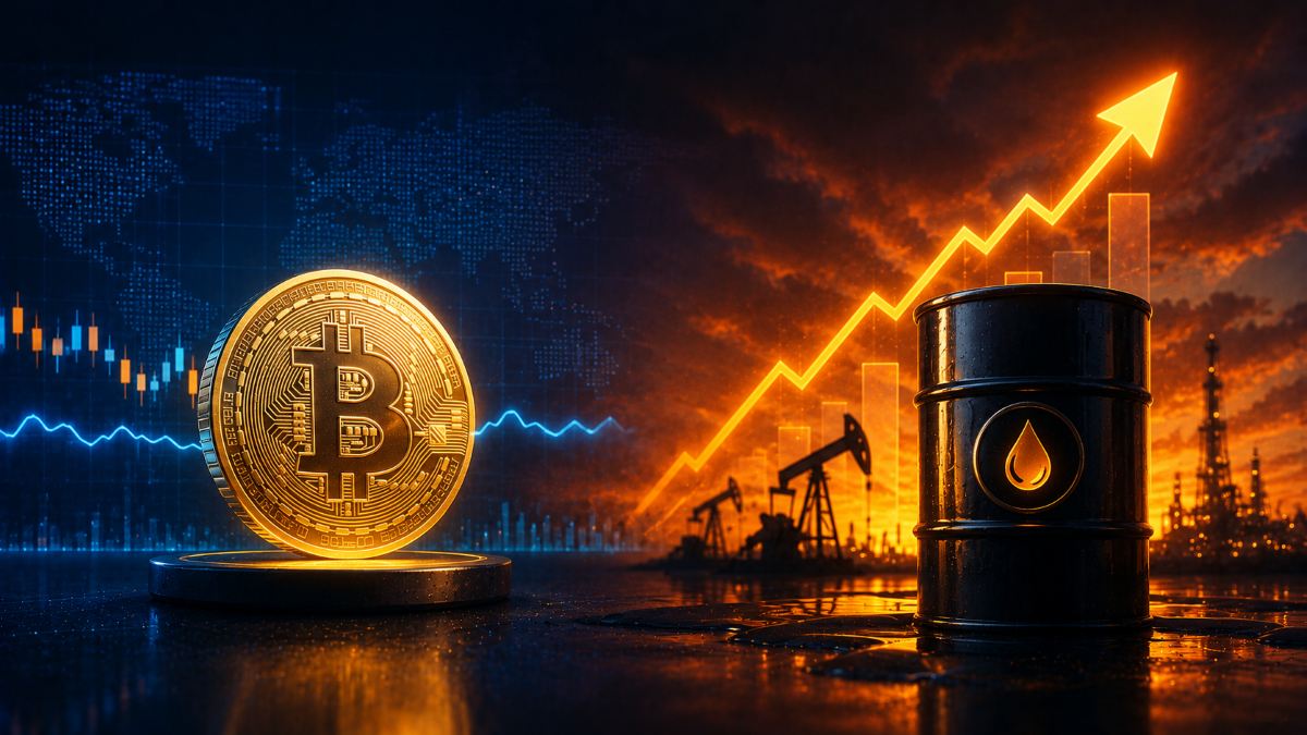 Bitcoin Steadies Around $65,000 While Oil Climbs to Its Highest Level Since May