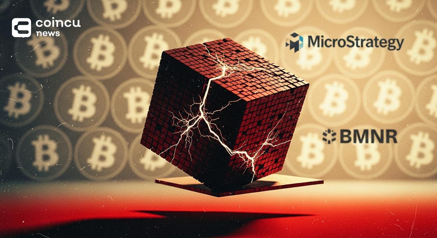 Bitcoin steadies as fair-value losses spotlight MSTR, BMNR