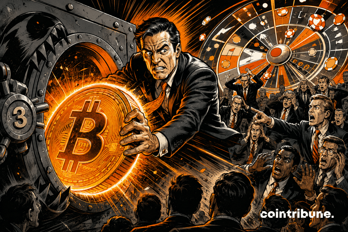 Bitcoin : Strategy's surprise sale triggers a battle on Polymarket