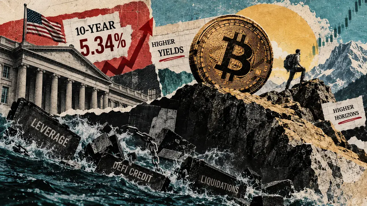 Bitcoin survived 5% yields but crypto's cheap-money era did not