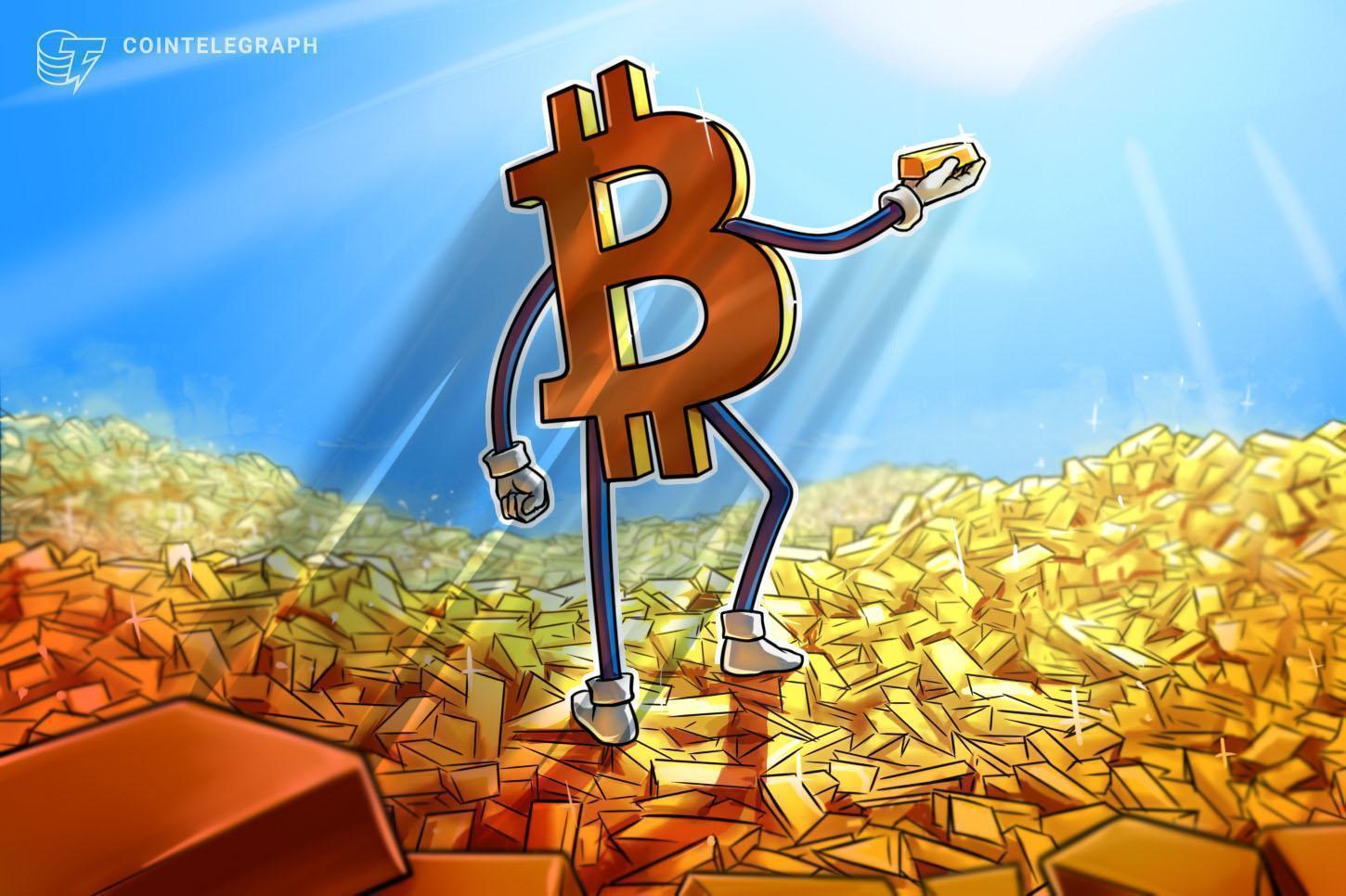Bitcoin tests old 2021 top as gold falls to six-week lows under $4.7K