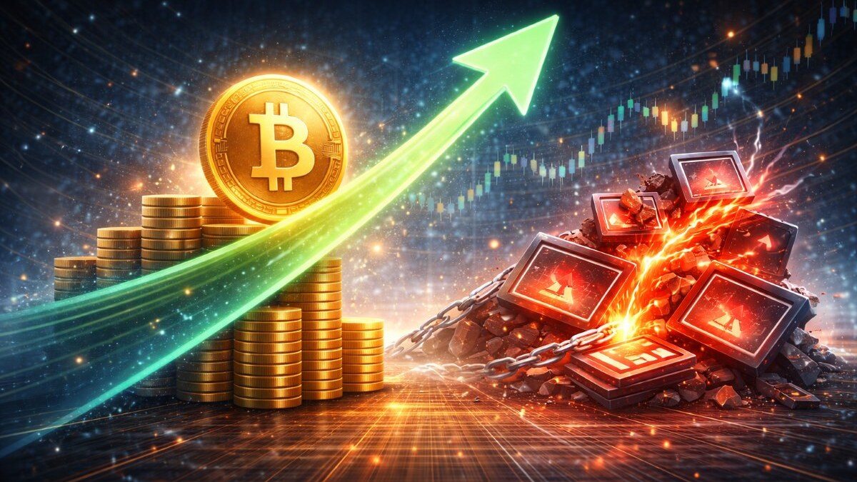 Bitcoin Touches $75K Monthly Peak With $200M in Shorts Facing Liquidation Pressure