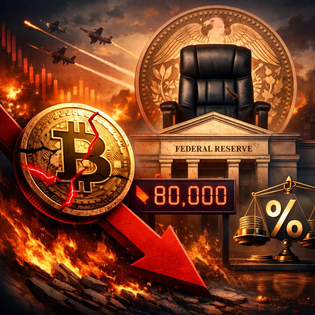 Bitcoin Under $80,000: Warsh Confirmed As Next Fed Chair—Here's The Likely Impact