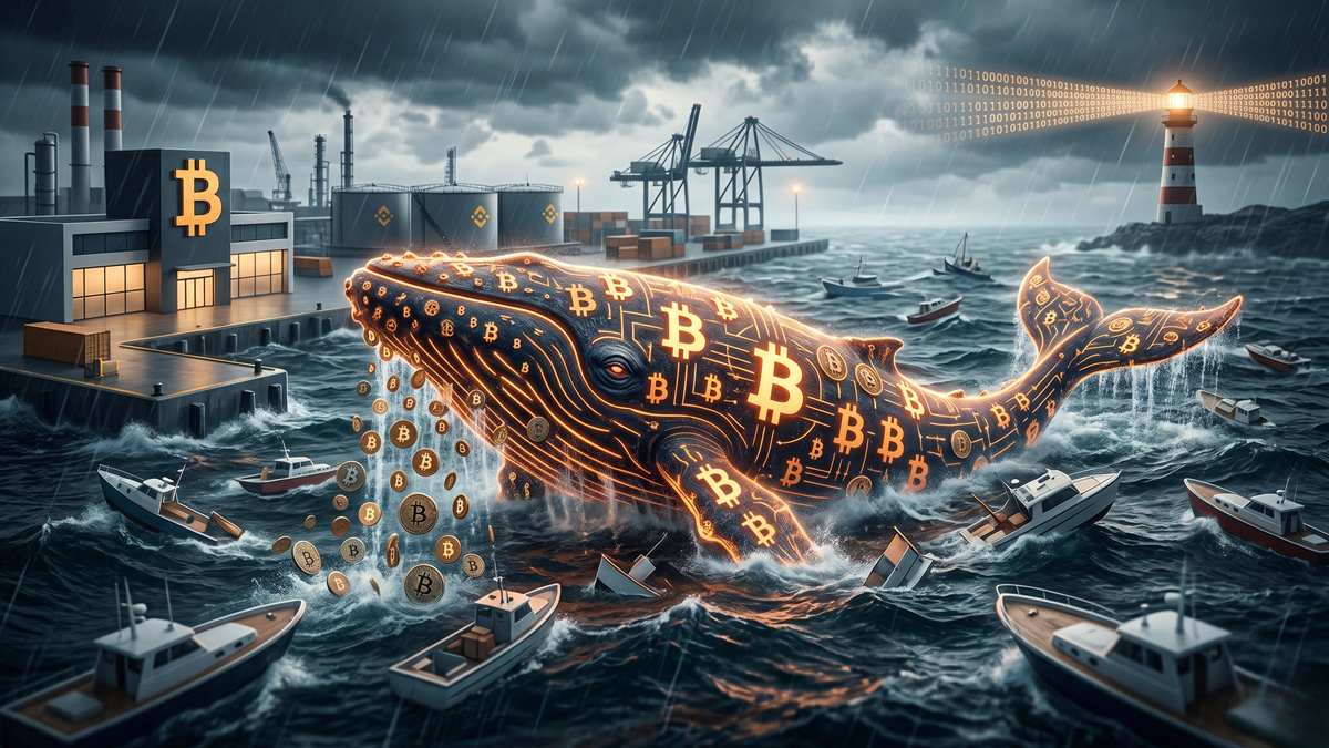 Bitcoin Whales Return To Binance As Market Selloff Revives February Panic Fears