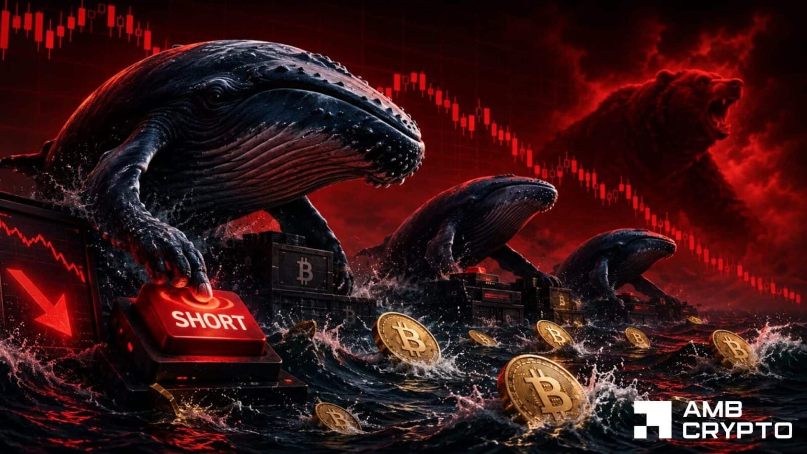 Bitcoin whales short $225.79M – THIS level could trigger BTC squeeze