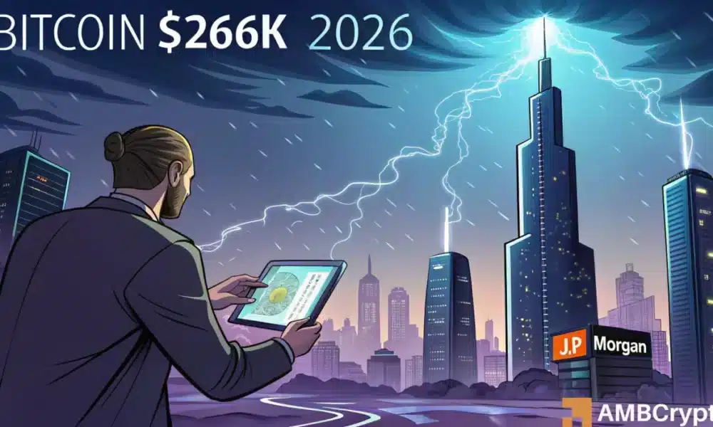 Bitcoin: Why J.P. Morgan believes that BTC can reach $266K in 2026