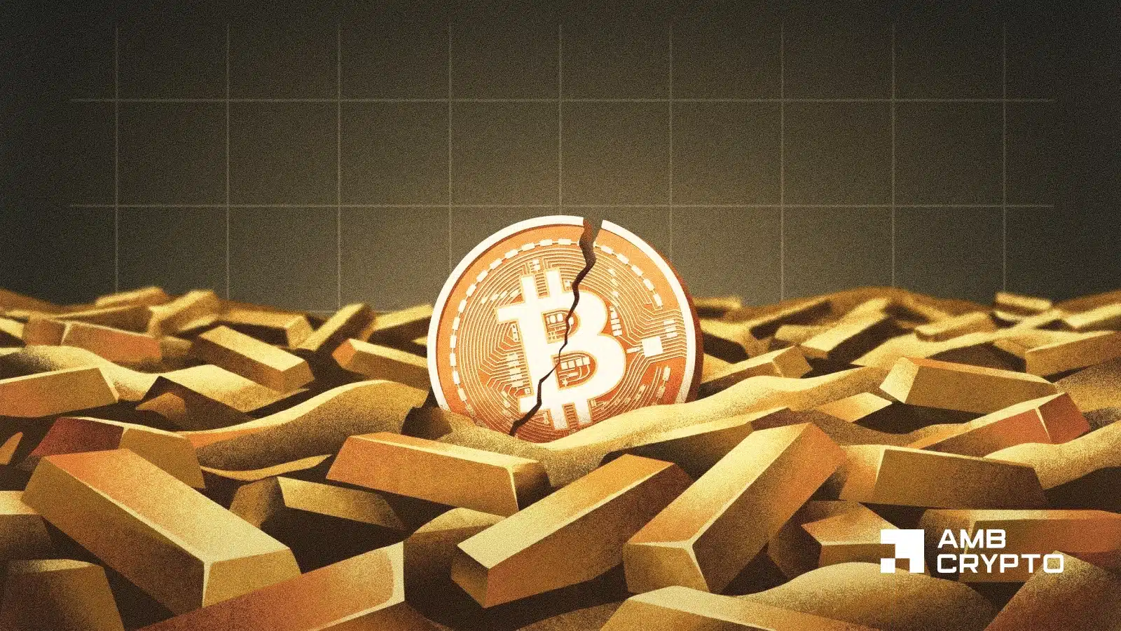 Bitcoin/Gold faces steep drop as 2026 becomes BTC's ‘most oversold year'