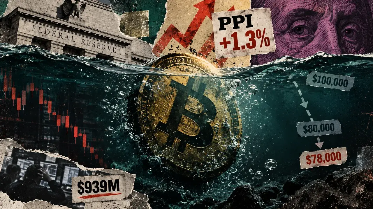 Bitcoin's $100,000 dream slips away as $939 million crypto wipeout pushes traders toward $78,000