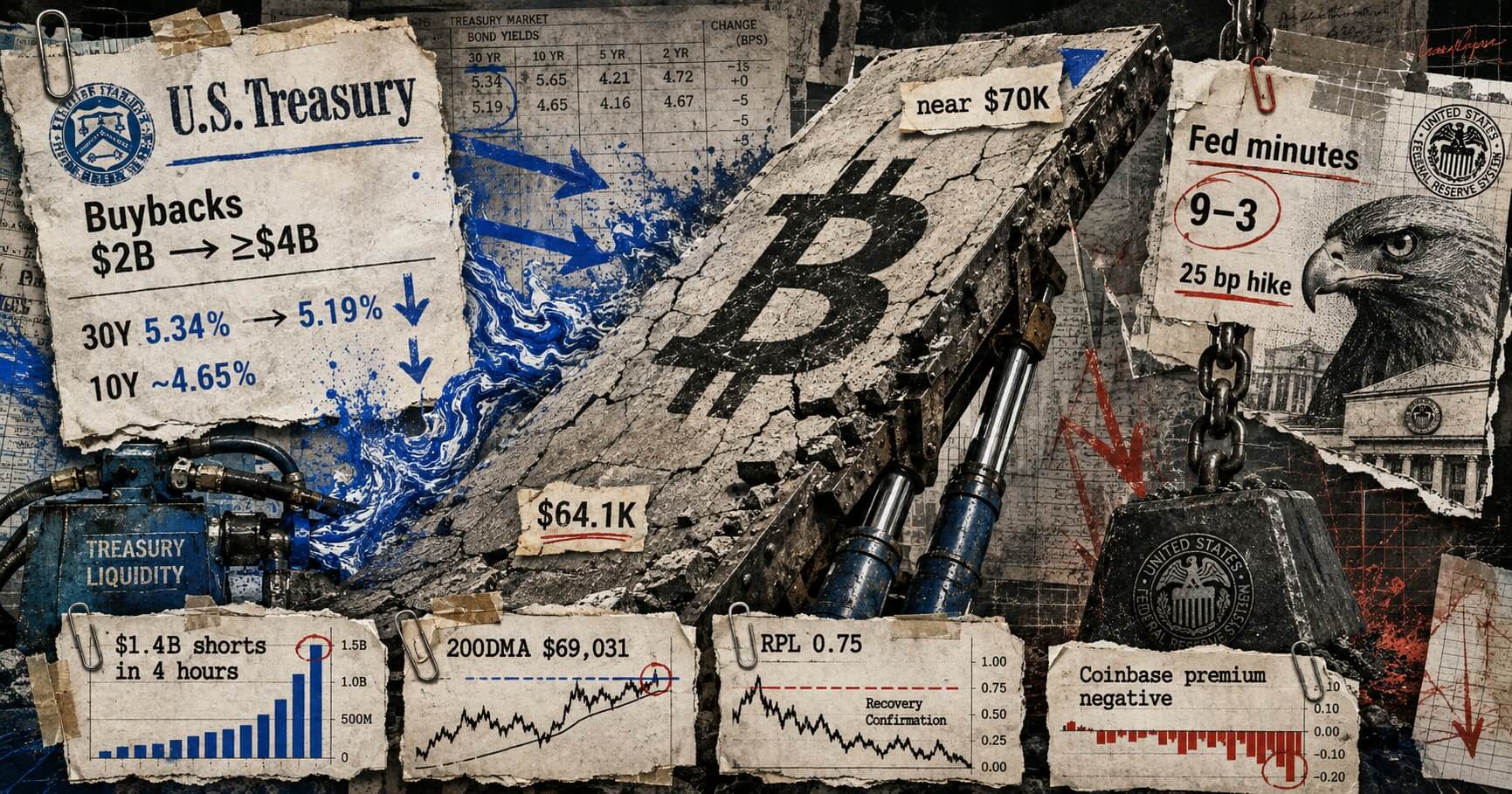 Bitcoin's $69,000 breakout now hinges on yields after Fed warns more tightening may be needed