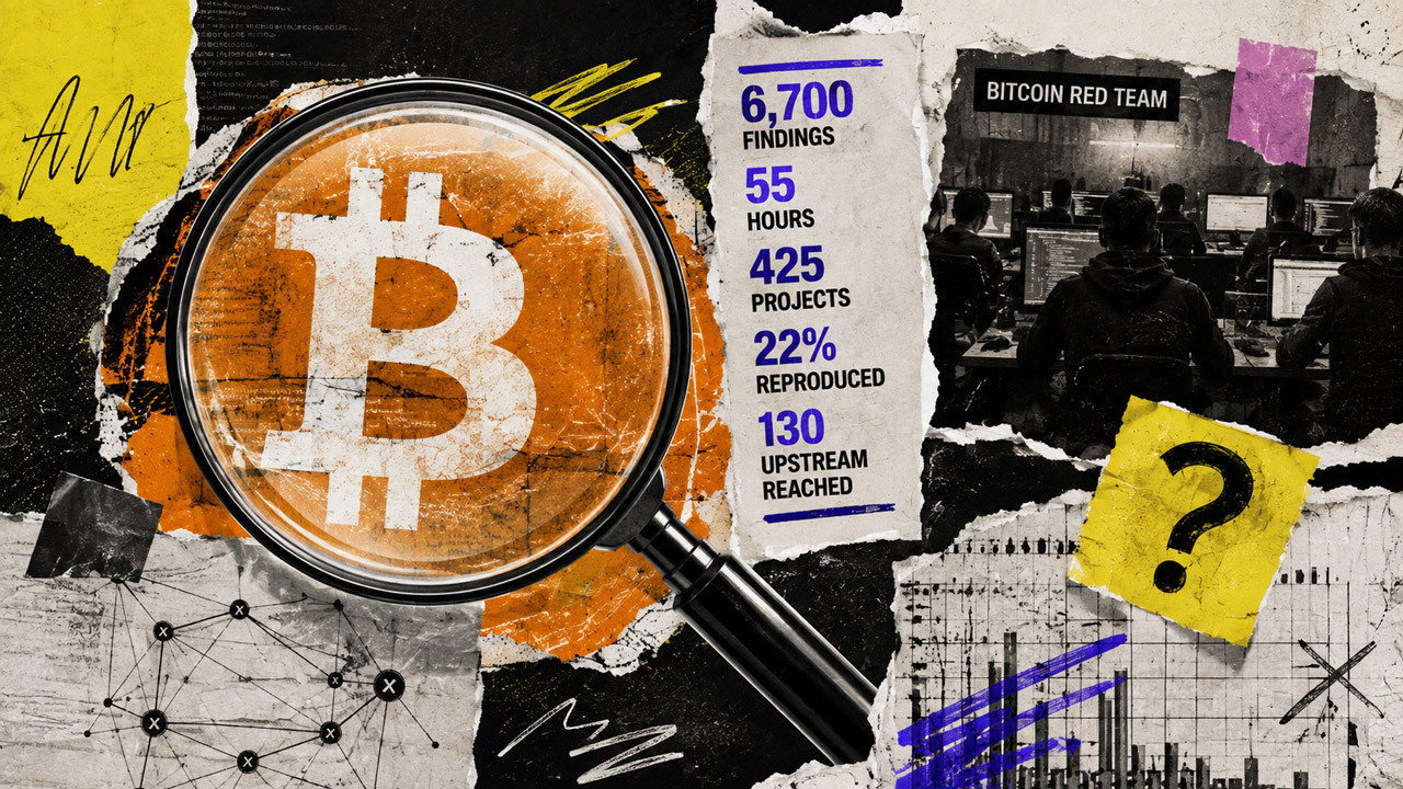 Bitcoin's AI security sprint found 6,700 issues in 55 hours, but no one knows how many are real