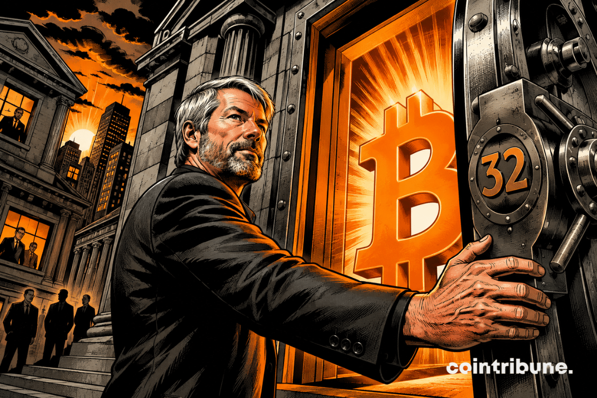 Bitcoin's banking adoption hits 32%, according to Michael Saylor