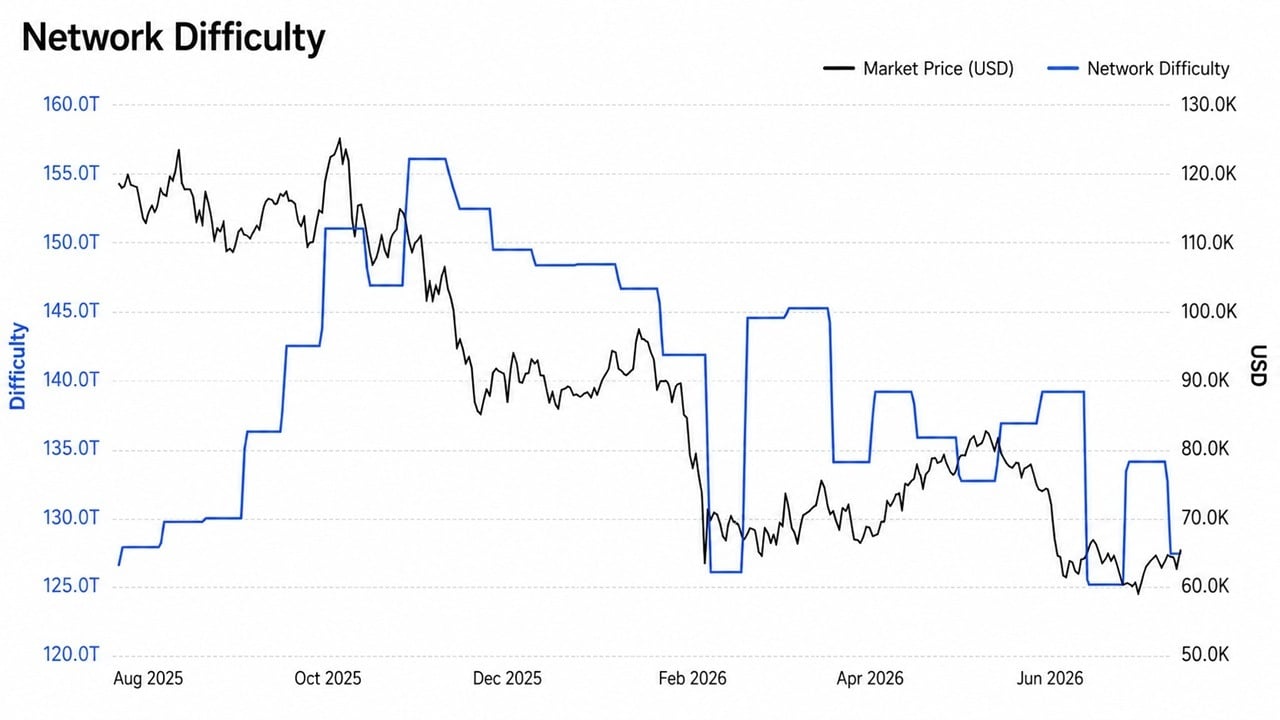 Bitcoin's Difficulty Adjustment Explained: How the Network Punishes Itself Every Two Weeks
