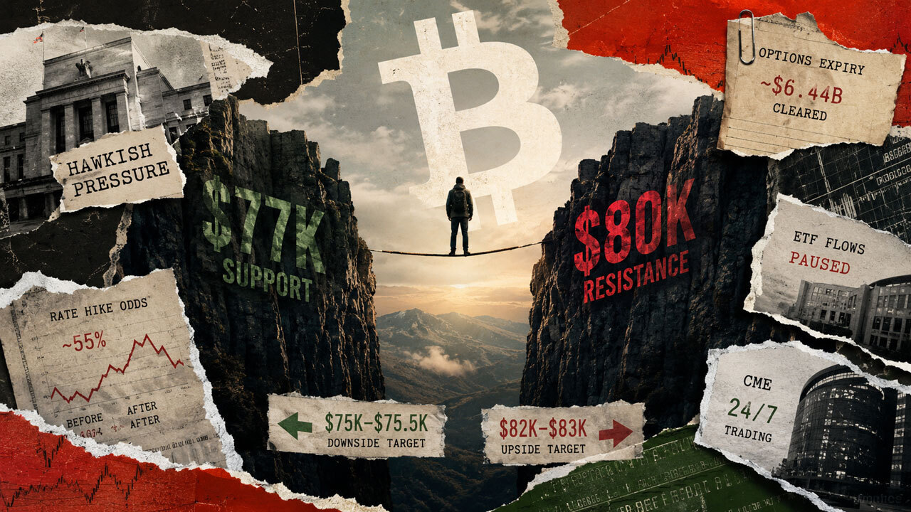 Bitcoin's failed $81,000 breakout just put $75,000 back on the table