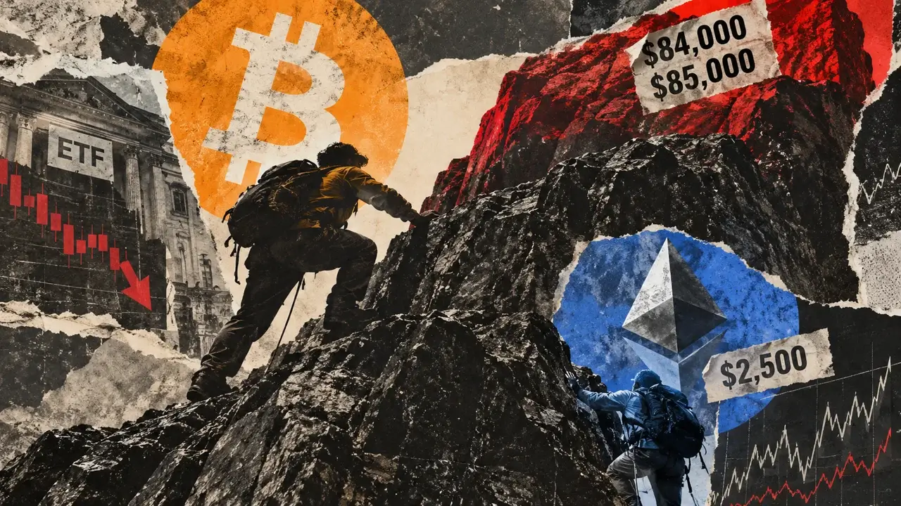 Bitcoin's rebound approaches the $85,000 zone where past buyers may sell