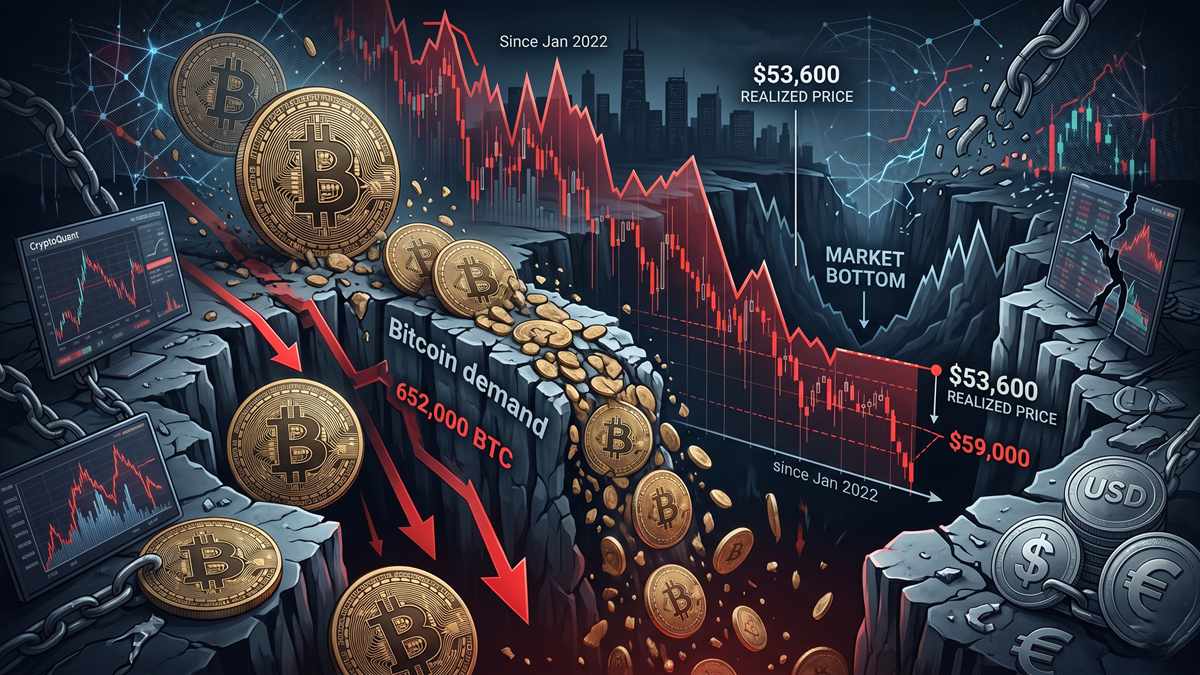 Bitcoin's Weakening Demand Signals the Market Bottom May Still Be Ahead