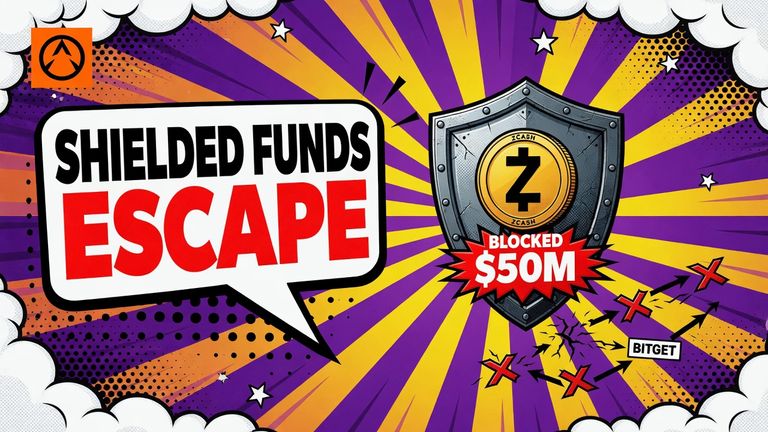 Bitget Hack: $3.9M ZEC Move and Blocked $50M Route