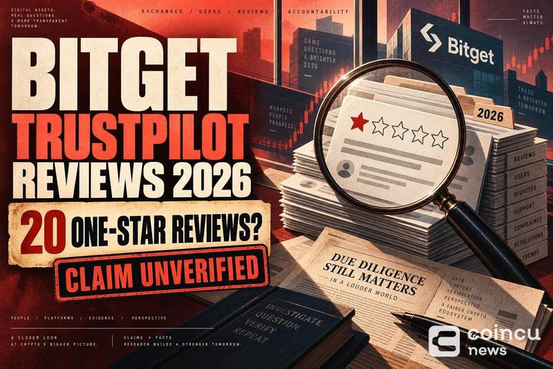 Bitget Trustpilot Reviews 2026: 20 One-Star Claim Unverified