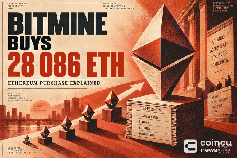 Bitmine Buys 28,086 ETH: Ethereum Purchase Explained