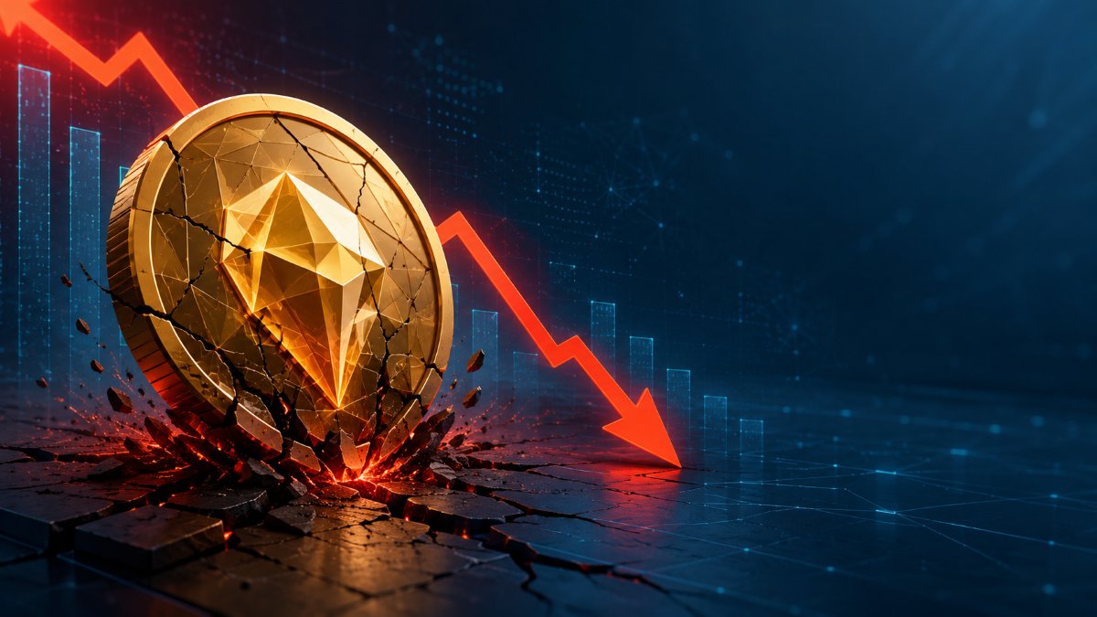 Bitmine Faces $9 Billion Unrealized Loss as Ethereum Falls Below $1,800