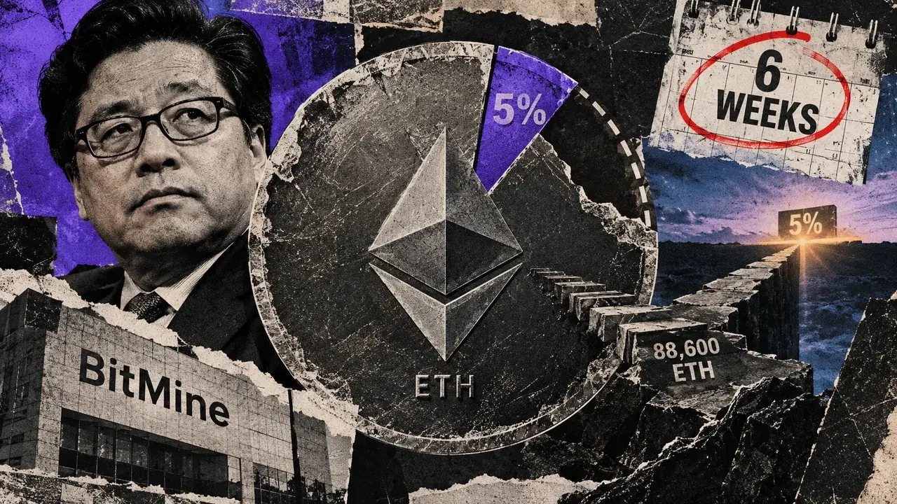 BitMine's Ethereum buying spree could end in six weeks