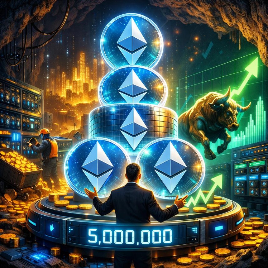 Bitmine's Ethereum Holdings Reach Record 5 Million Tokens–CEO's Bullish Outlook