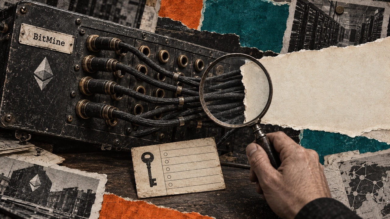 BitMine's staked ETH equals nearly 12% of Ethereum's active stake, but who controls it?