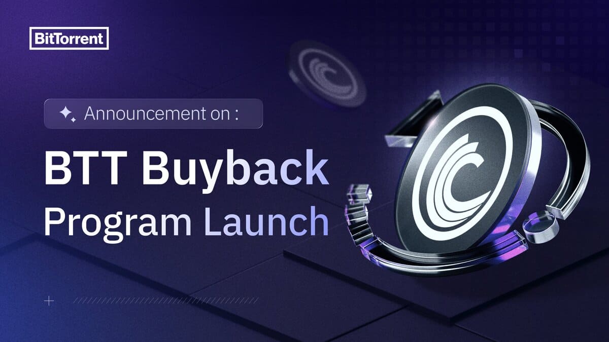BitTorrent Sets Q3 Launch for BTT Buyback and Quarterly Burn Program