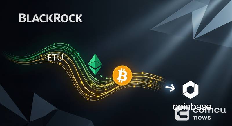 BlackRock Moves 16,609 ETH and 725 BTC to Coinbase Prime