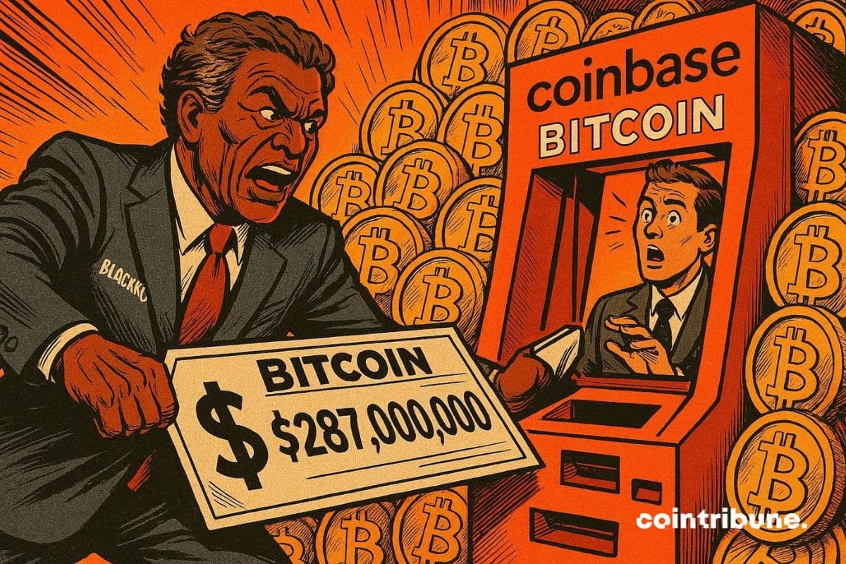 BlackRock selling Bitcoin? A $287M deposit on Coinbase reignites debate