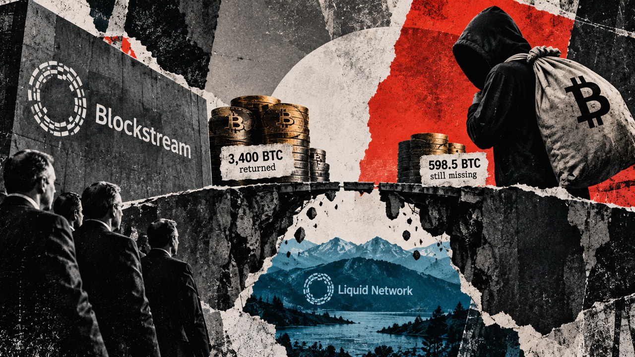 Blockstream bets 600 Bitcoin by rejecting Liquid hacker's $50 million bounty demand